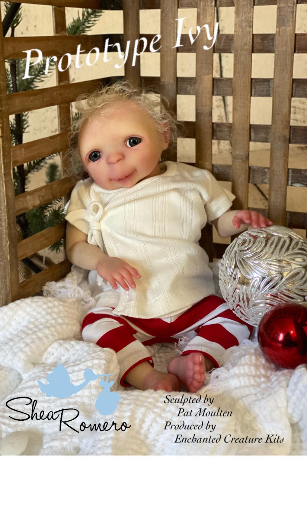 Ivy Blank Vinyl Doll Kit Enchanted Kreature Kits